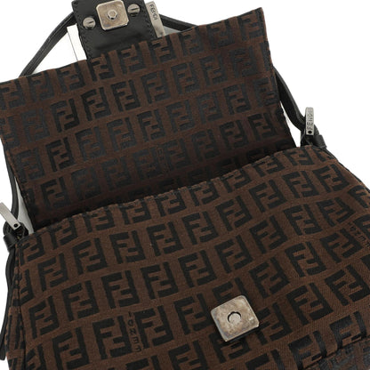 Fendi Zucchino Mini Mamma Baguette Schultertasche