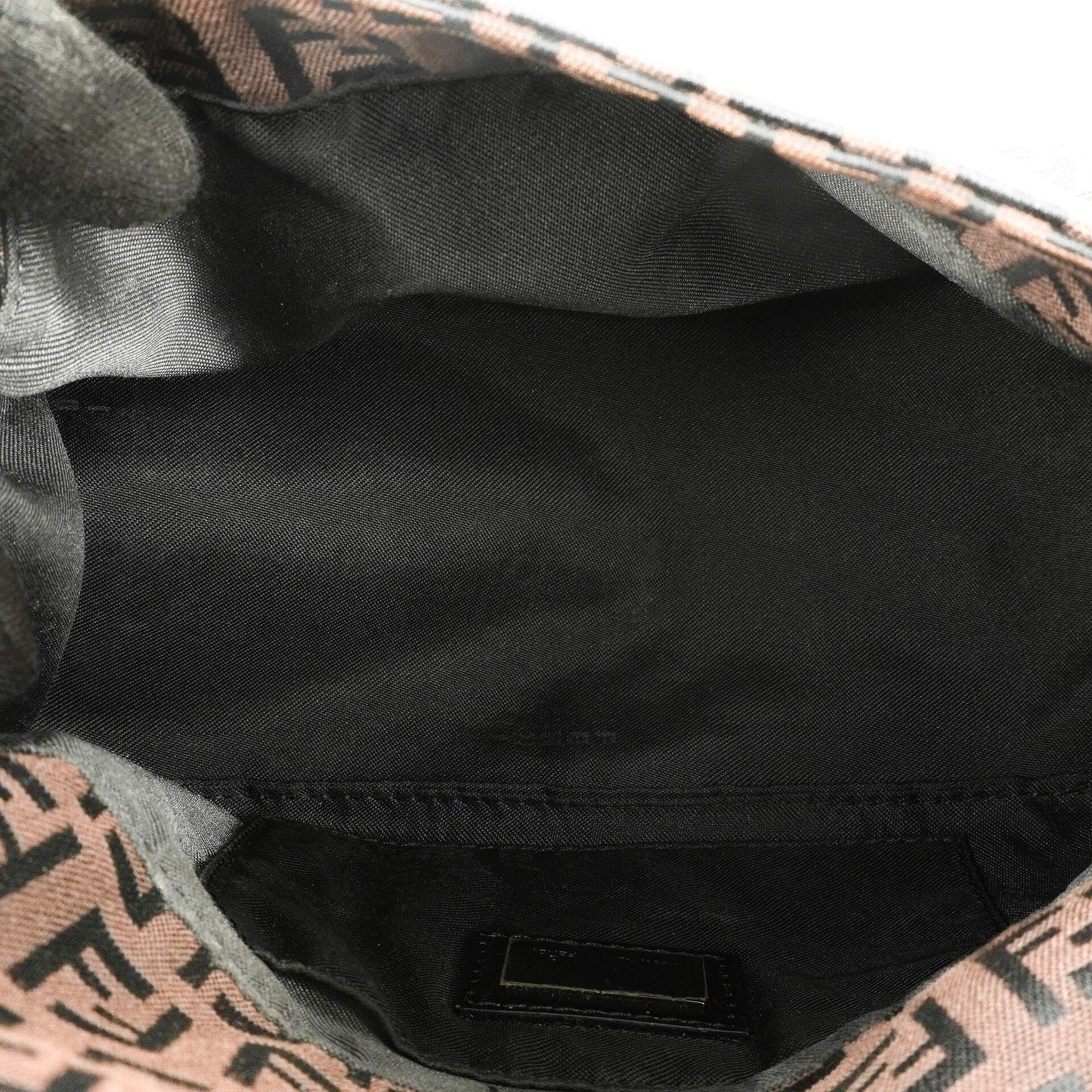 Fendi Zucchino Mini Mamma Baguette Schultertasche