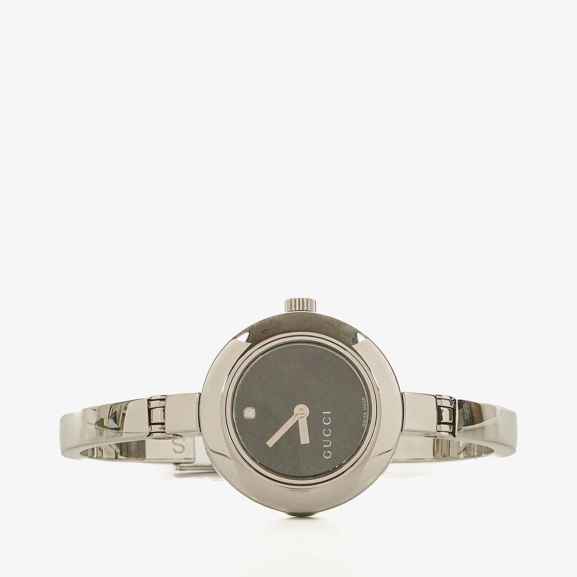 Gucci 105 Damenuhr aus Edelstahl