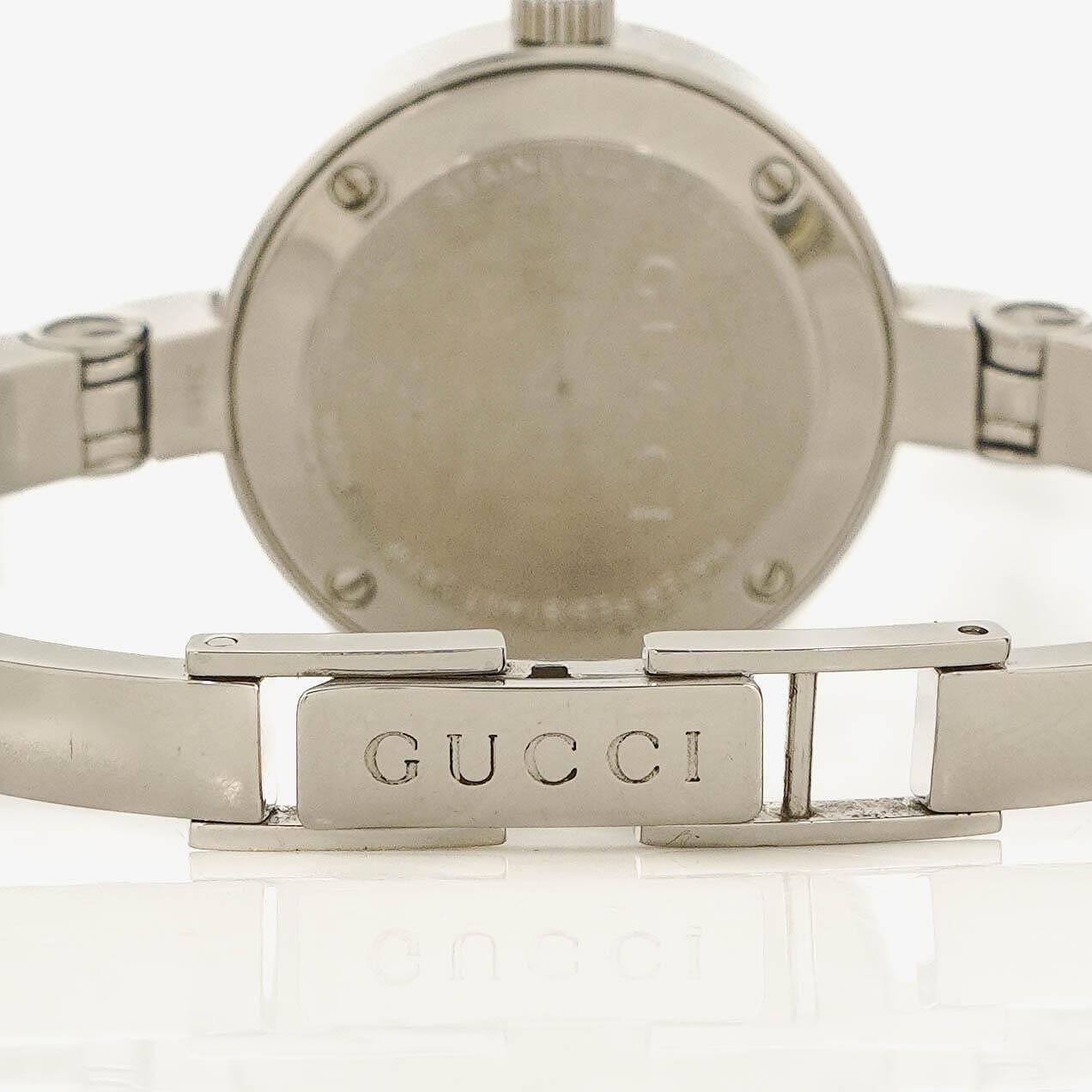 Gucci 105 Damenuhr aus Edelstahl