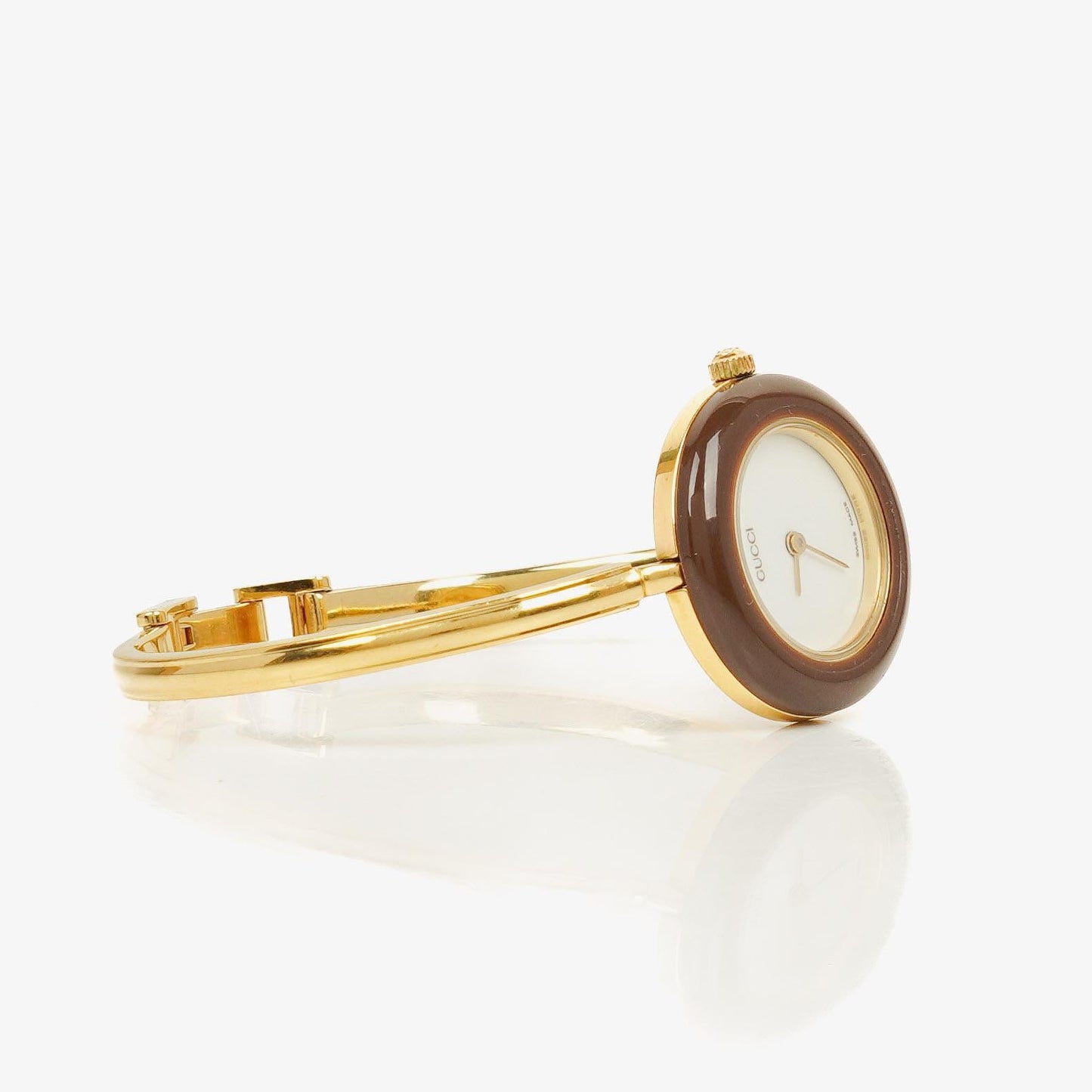 Gucci 11/12.2 Damen-Quarzuhr mit wechselbarer Lünette