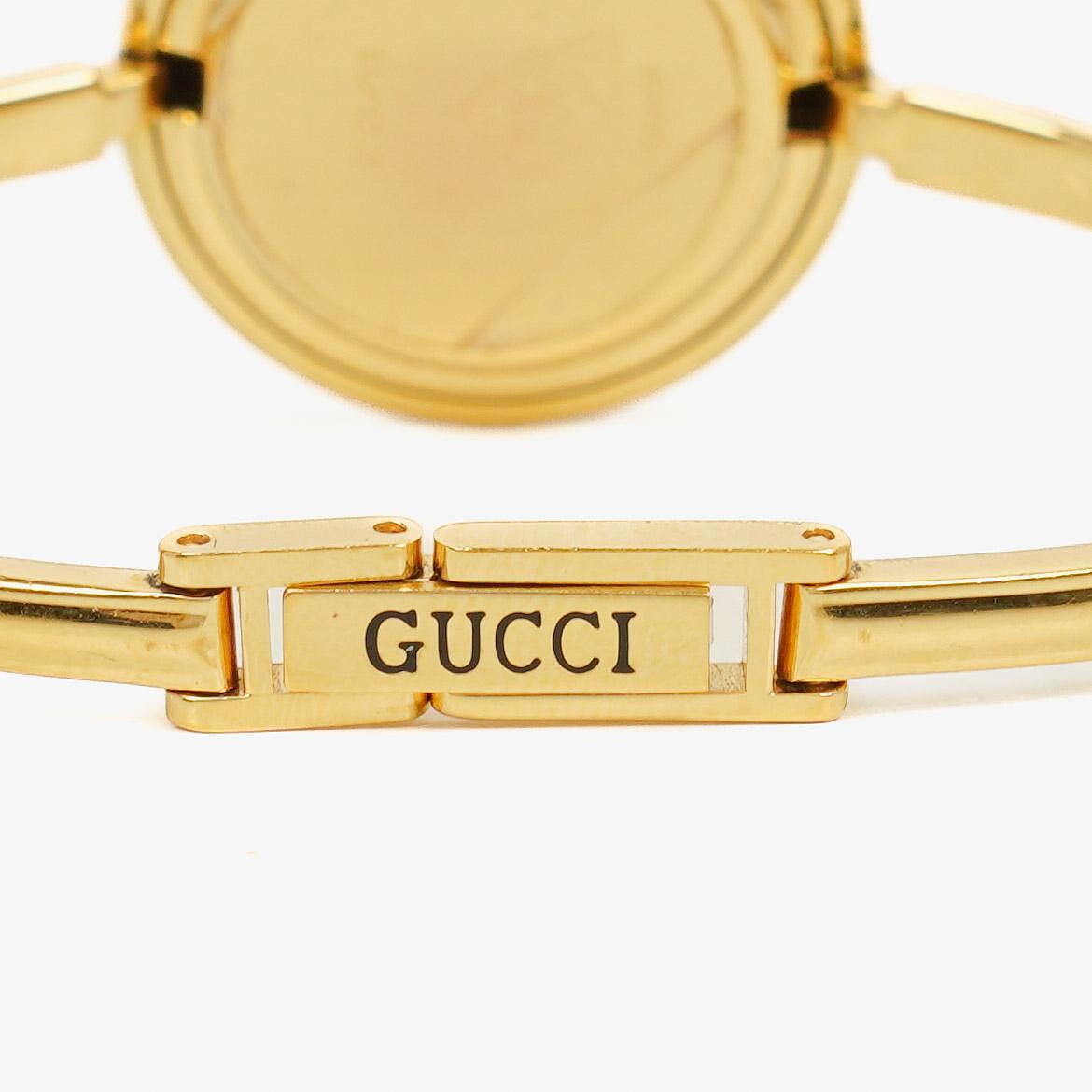 Gucci 11/12.2 Damen-Quarzuhr mit wechselbarer Lünette
