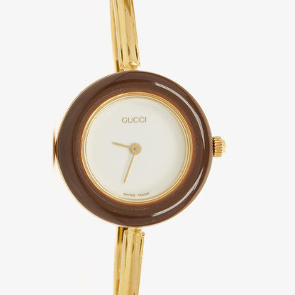 Gucci 11/12.2 Damen-Quarzuhr mit wechselbarer Lünette