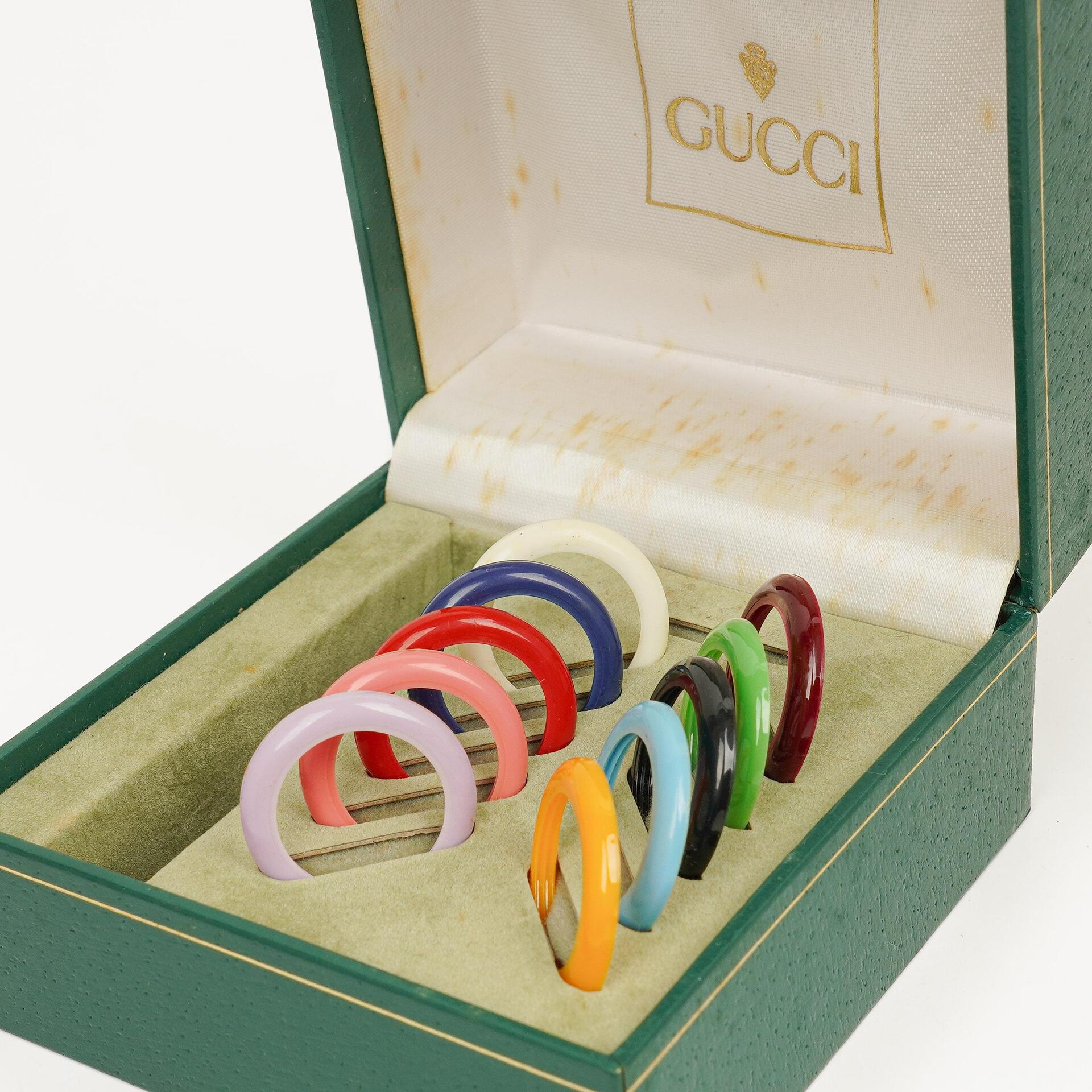 Gucci 11/12.2 Damen-Quarzuhr mit wechselbarer Lünette