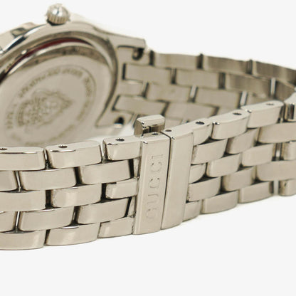 Gucci 5500L Damenuhr aus Edelstahl