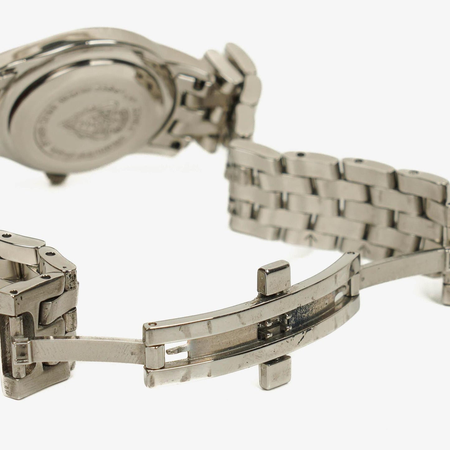 Gucci 5500L Damenuhr aus Edelstahl