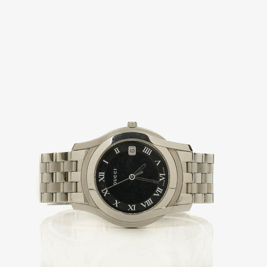 Gucci 5500M Armbanduhr aus Edelstahl