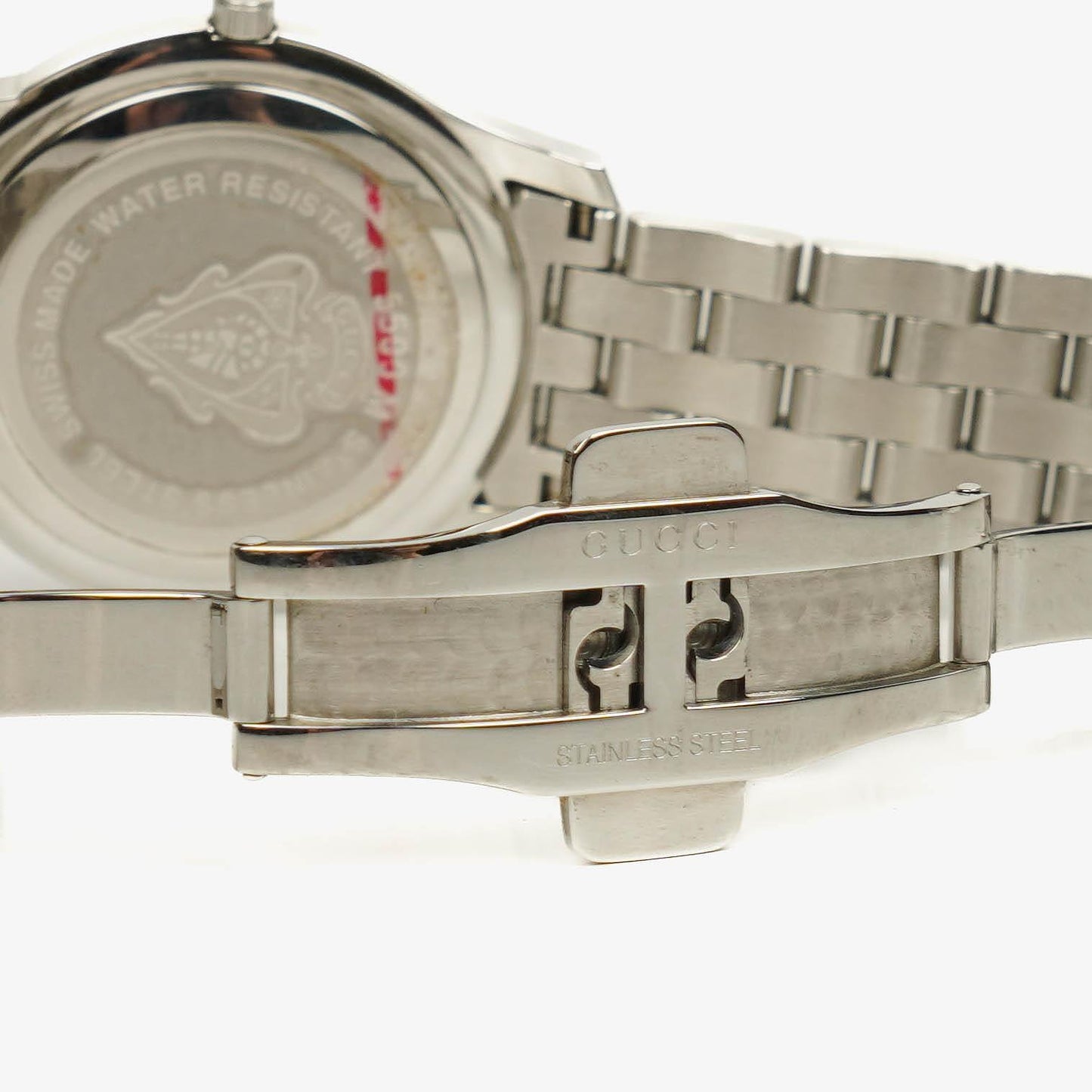 Gucci 5500M Armbanduhr aus Edelstahl