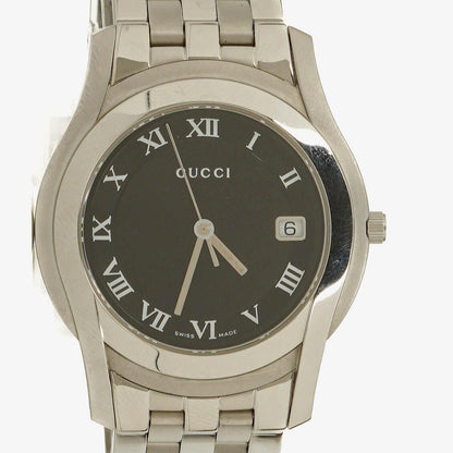 Gucci 5500M Armbanduhr aus Edelstahl