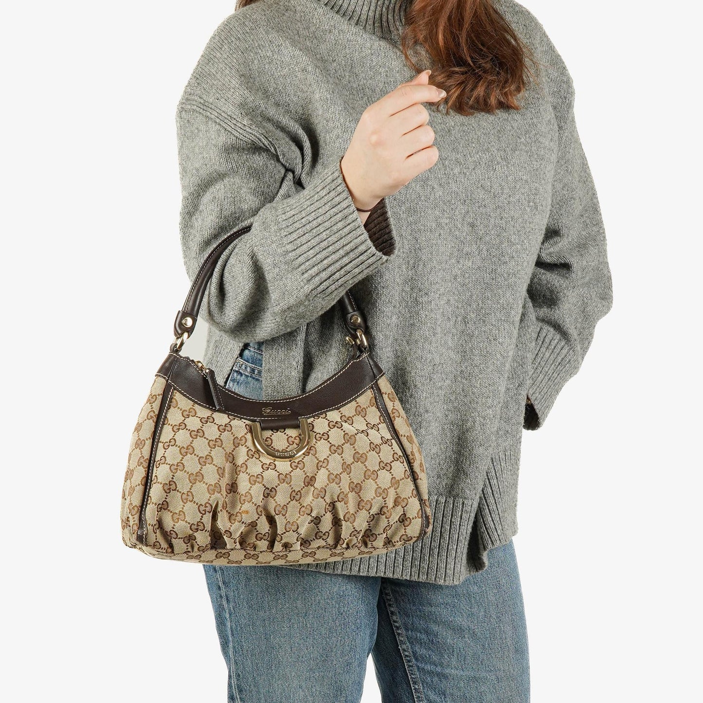Gucci Abbey D-Ring Monogram Tasche