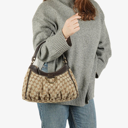 Gucci Abbey D-Ring Monogram Tasche