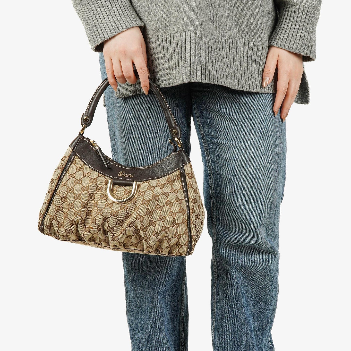 Gucci Abbey D-Ring Monogram Tasche