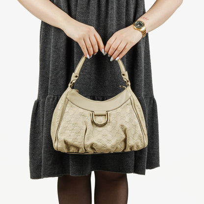 Gucci Guccissima Abbey D-Ring Tasche