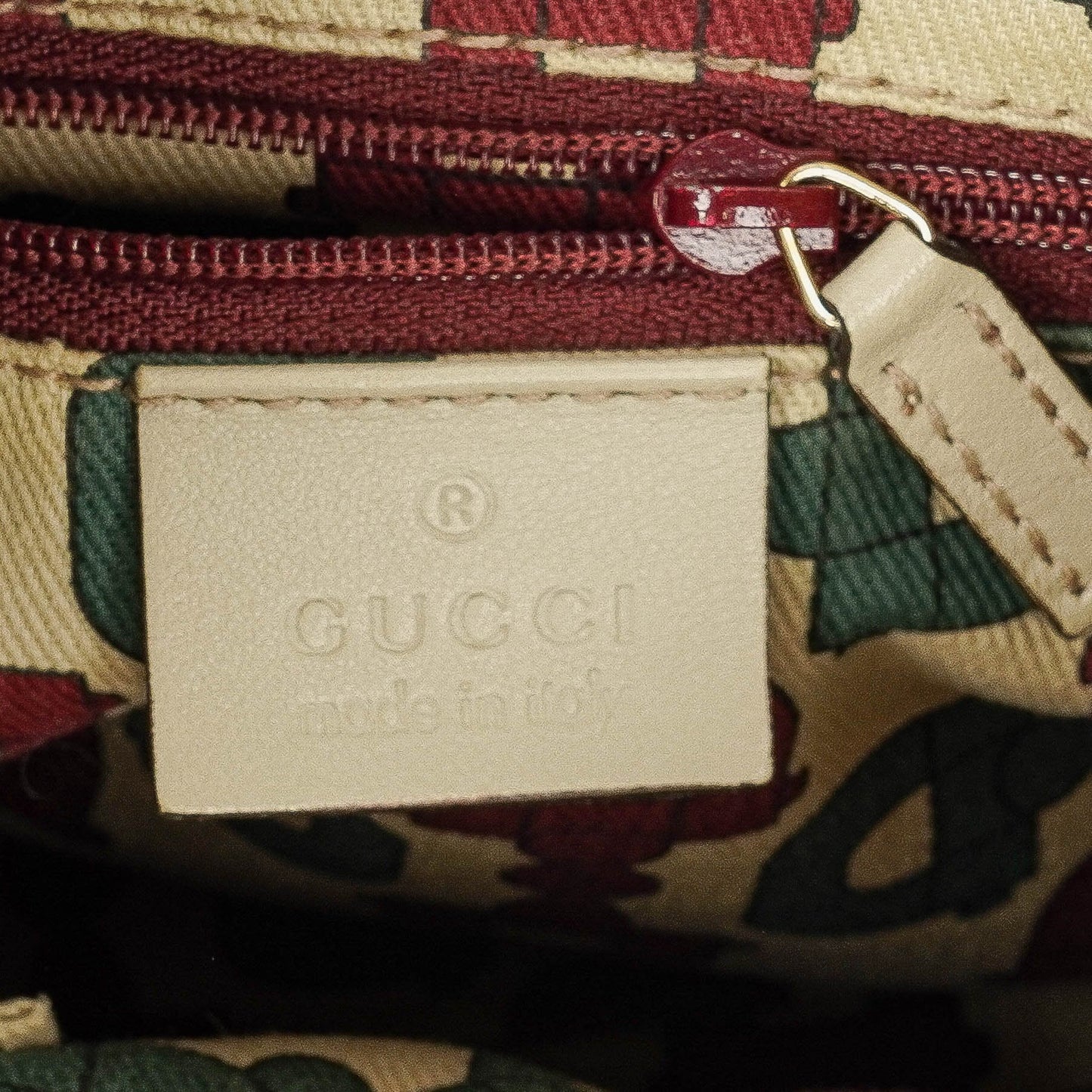 Gucci Guccissima Abbey D-Ring Tasche