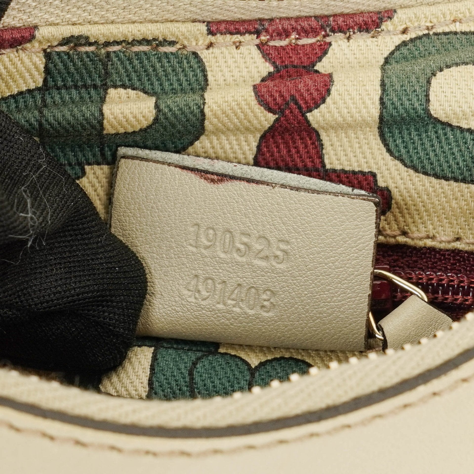 Gucci Guccissima Abbey D-Ring Tasche
