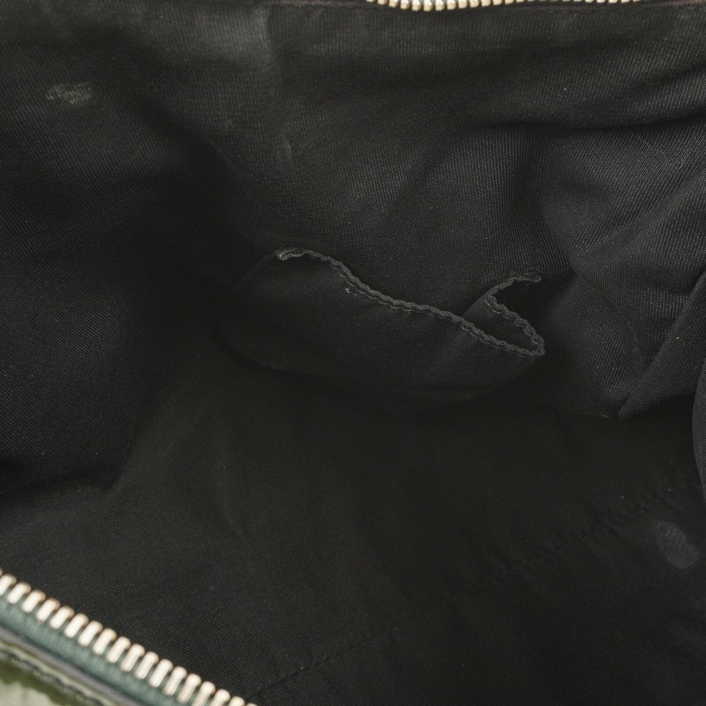 Gucci Abbey D-Ring Olivgrünes Lackleder Hobo Bag