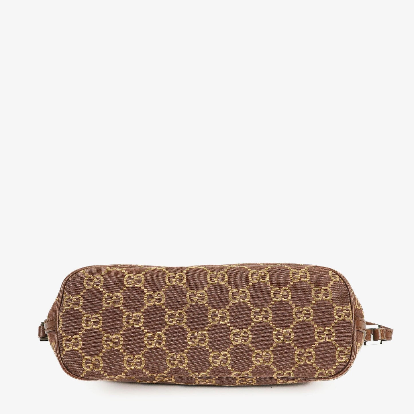 Gucci Baguette Pochette Boat Tasche mit braunem GG-Monogramm