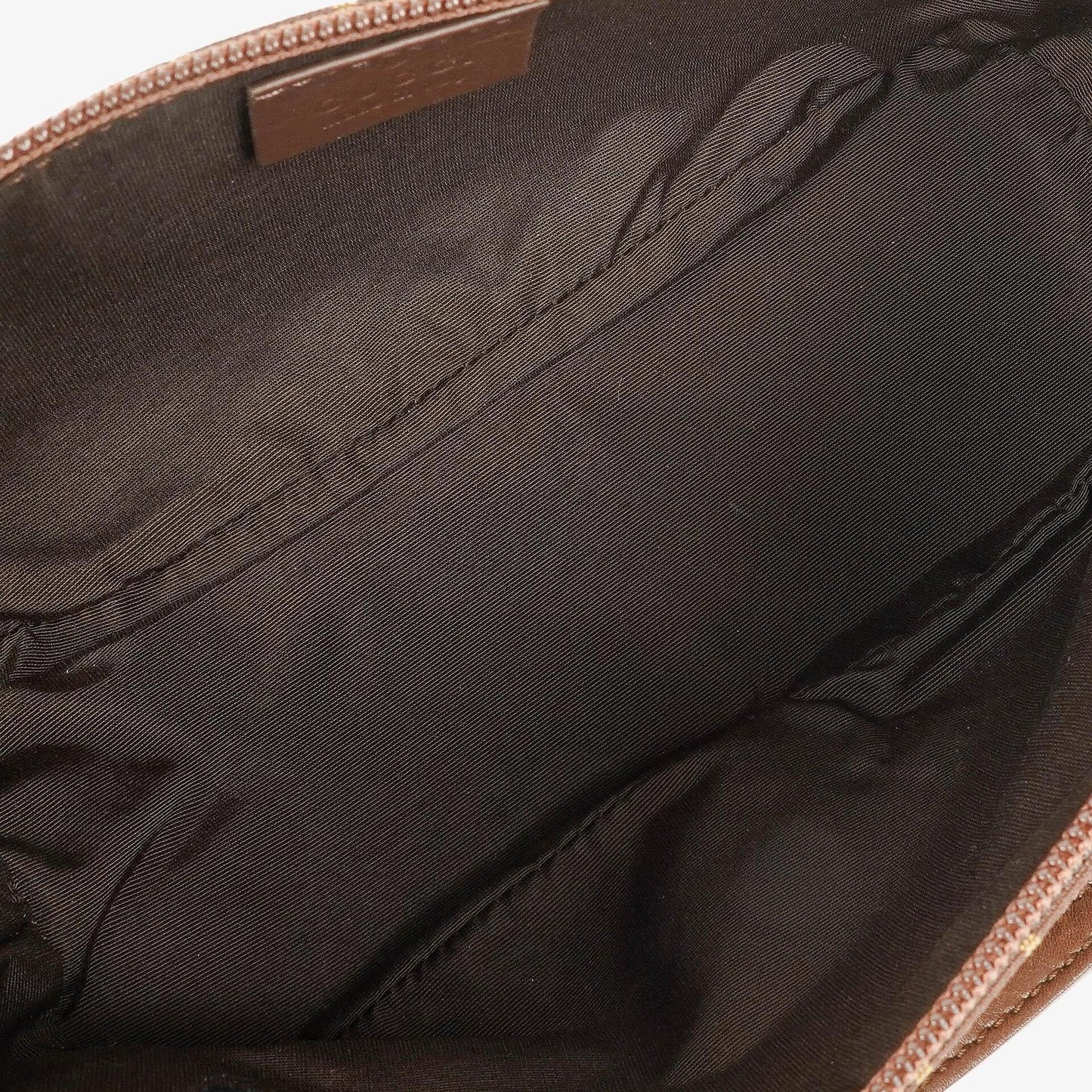 Gucci Baguette Pochette Boat Tasche mit braunem GG-Monogramm