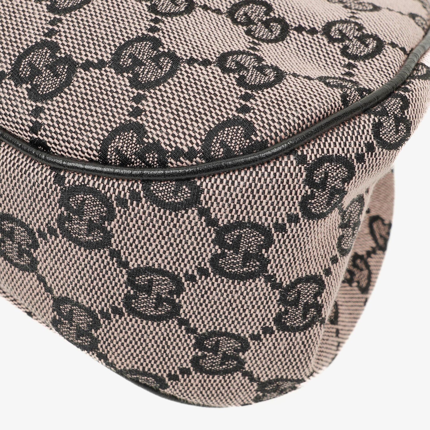 Gucci Bamboo Top Handle Frame Tasche aus GG Canvas