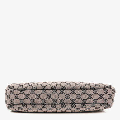 Gucci Bamboo Top Handle Frame Tasche aus GG Canvas