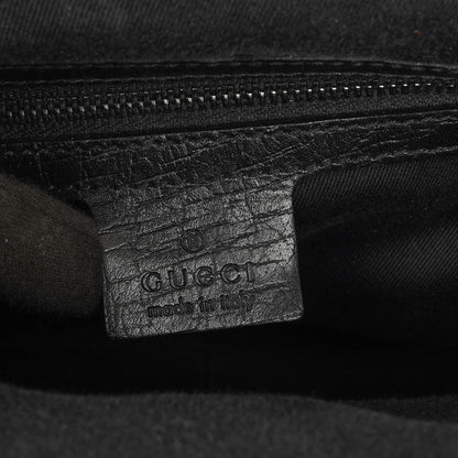 Gucci Bamboo Top Handle Frame Tasche aus GG Canvas