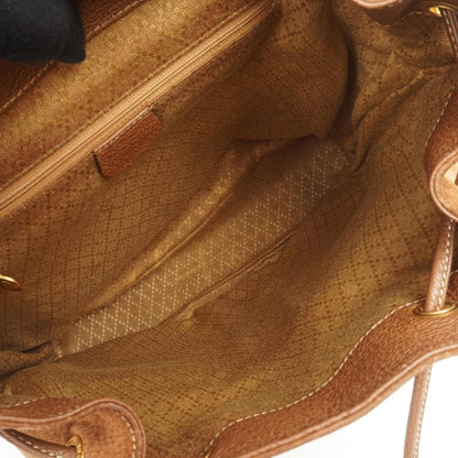 Gucci Bamboo Rucksack Braun Wildleder und Leder
