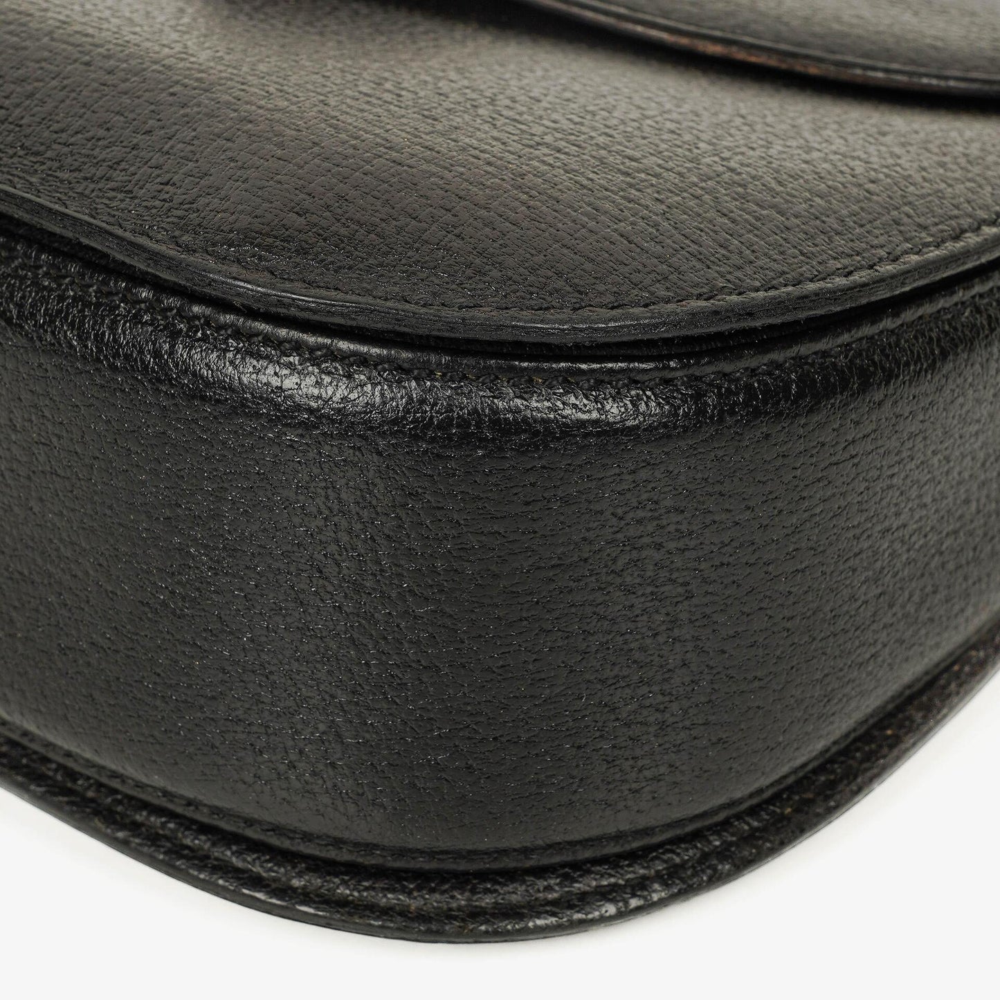 Gucci Bamboo Top Handle Ledertasche in Schwarz
