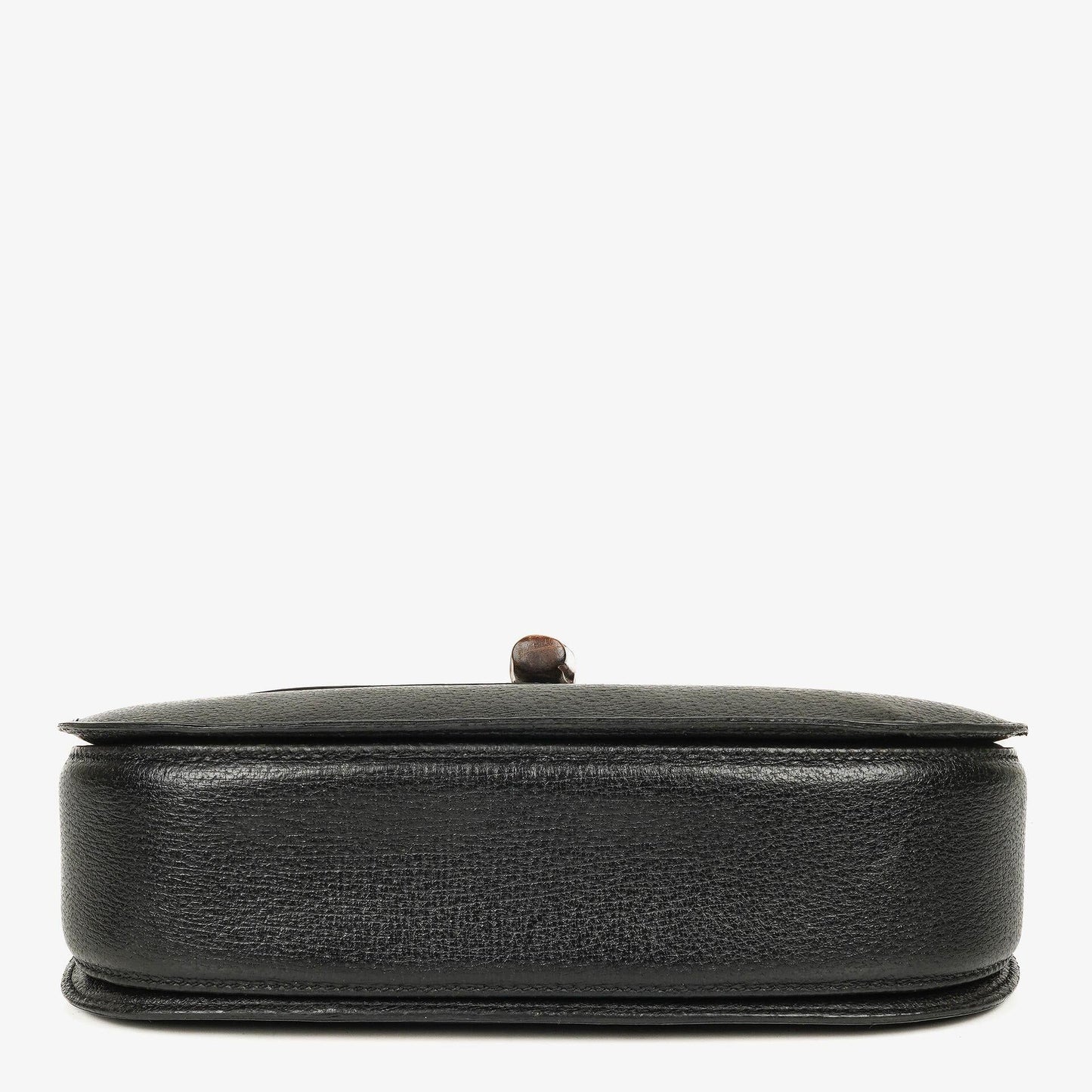 Gucci Bamboo Top Handle Ledertasche in Schwarz