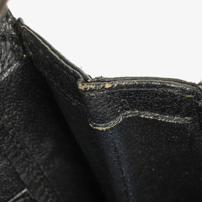 Gucci Bamboo Top Handle Ledertasche in Schwarz