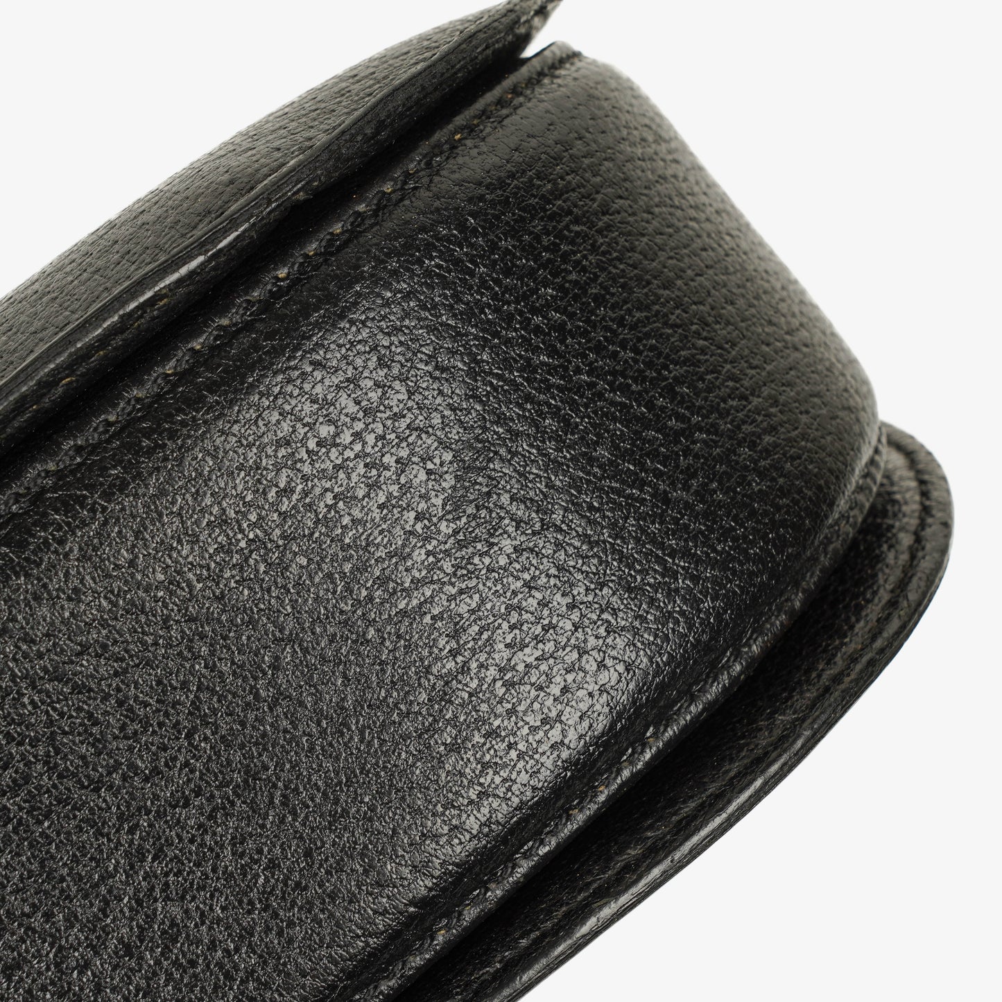 Gucci Bamboo Top Handle Ledertasche in Schwarz