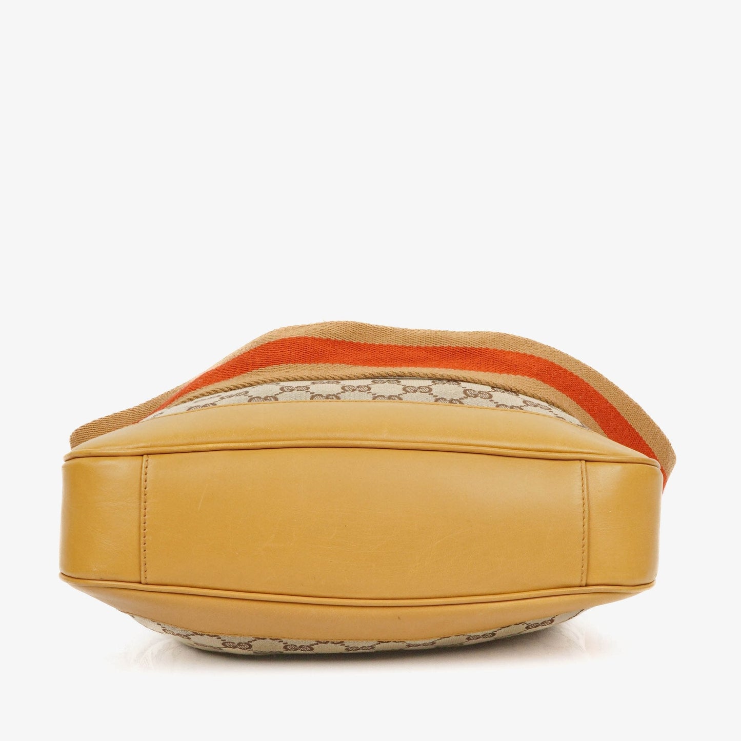 Gucci Bamboo Hobo-Tasche mit Top Handle aus GG Canvas und Leder