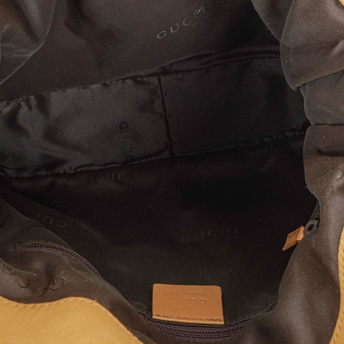 Gucci Bamboo Hobo-Tasche mit Top Handle aus GG Canvas und Leder