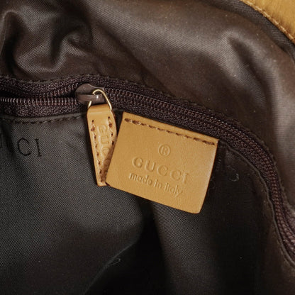 Gucci Bamboo Hobo-Tasche mit Top Handle aus GG Canvas und Leder