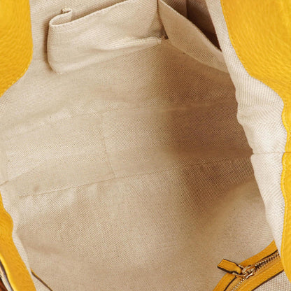 Gucci Bamboo Top Handle Hobo-Tasche aus beigem GG Canvas
