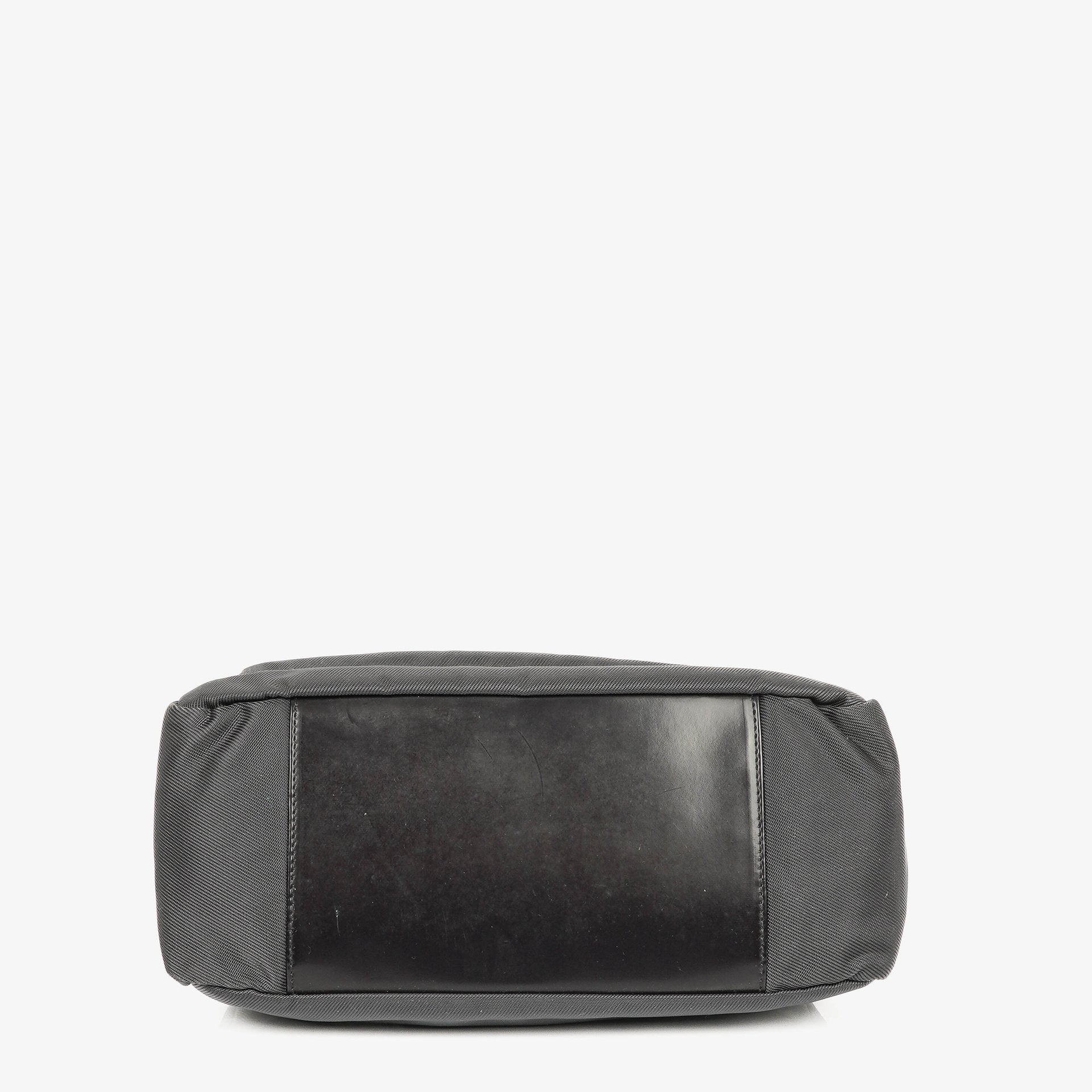 Gucci Bamboo Top Handle Hobo Tasche aus grauem Canvas