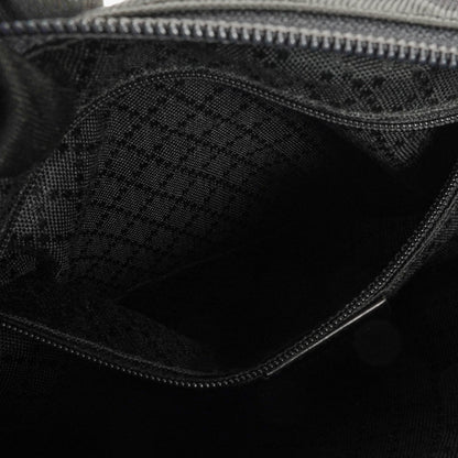 Gucci Bamboo Top Handle Hobo Tasche aus grauem Canvas