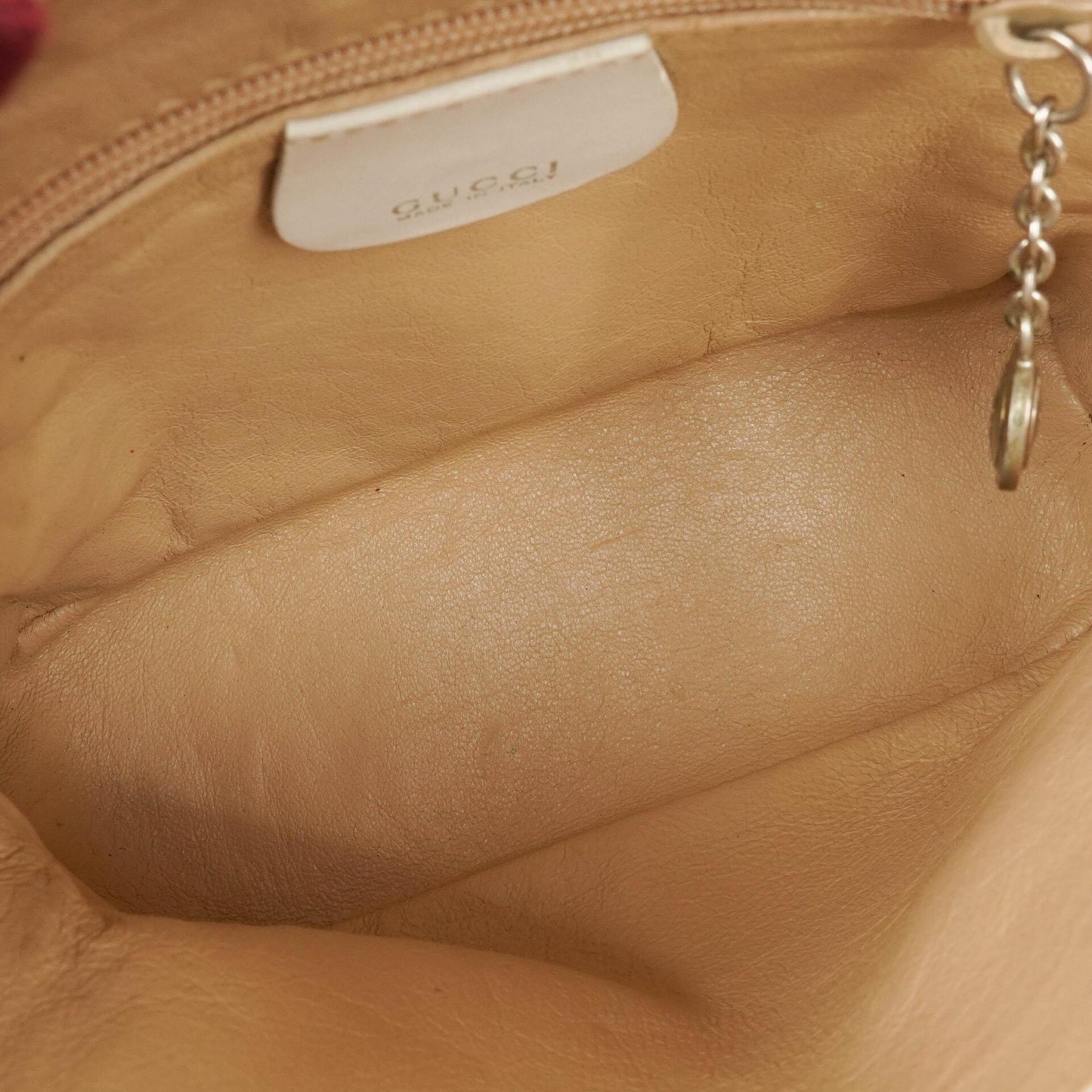 Gucci Bamboo Top Handle Lackleder Handtasche