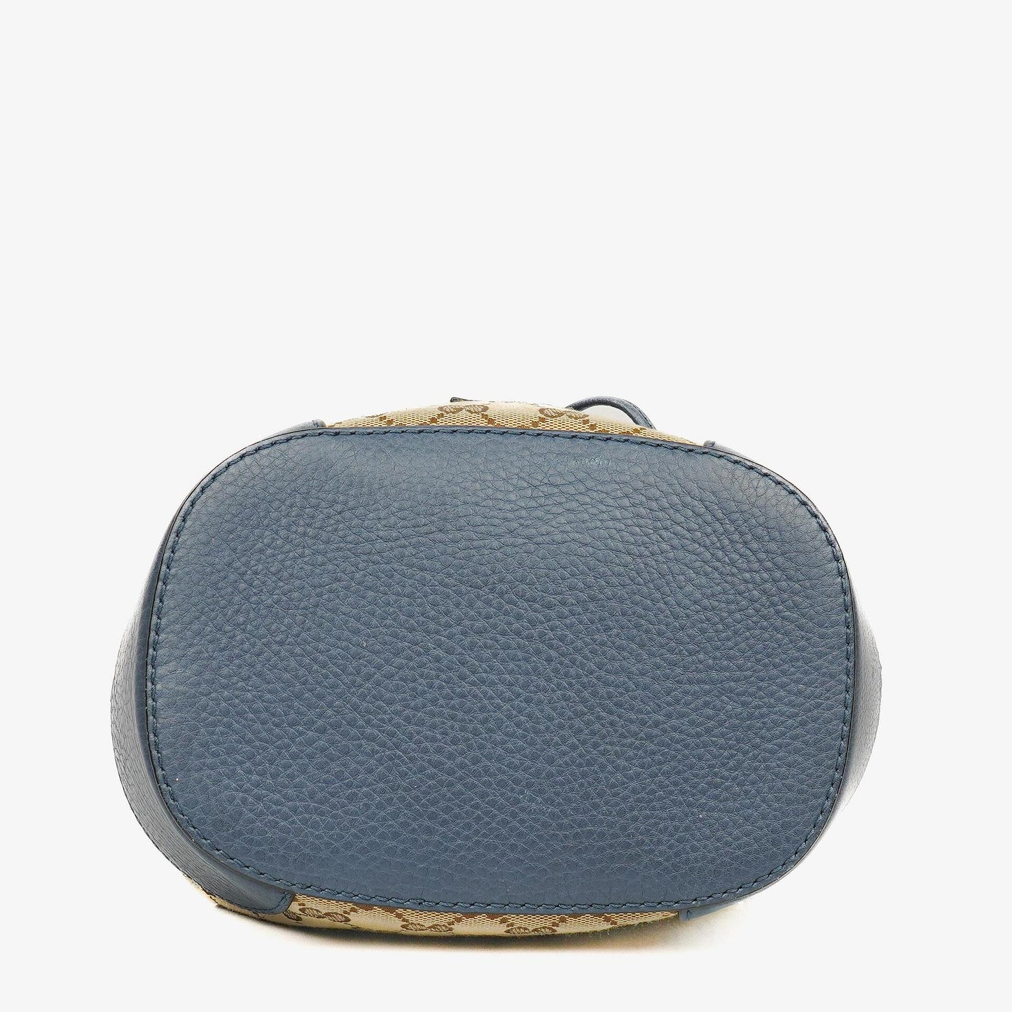 Gucci Cellarius Beuteltasche aus Kalbsleder mit Beige/Ebony Washed Ink Monogram