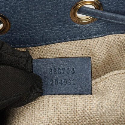 Gucci Cellarius Beuteltasche aus Kalbsleder mit Beige/Ebony Washed Ink Monogram