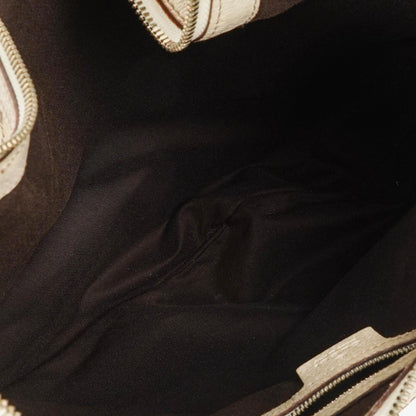 Gucci Hobo Tasche aus beige/ebenholzfarbenem GG Fabric Canvas