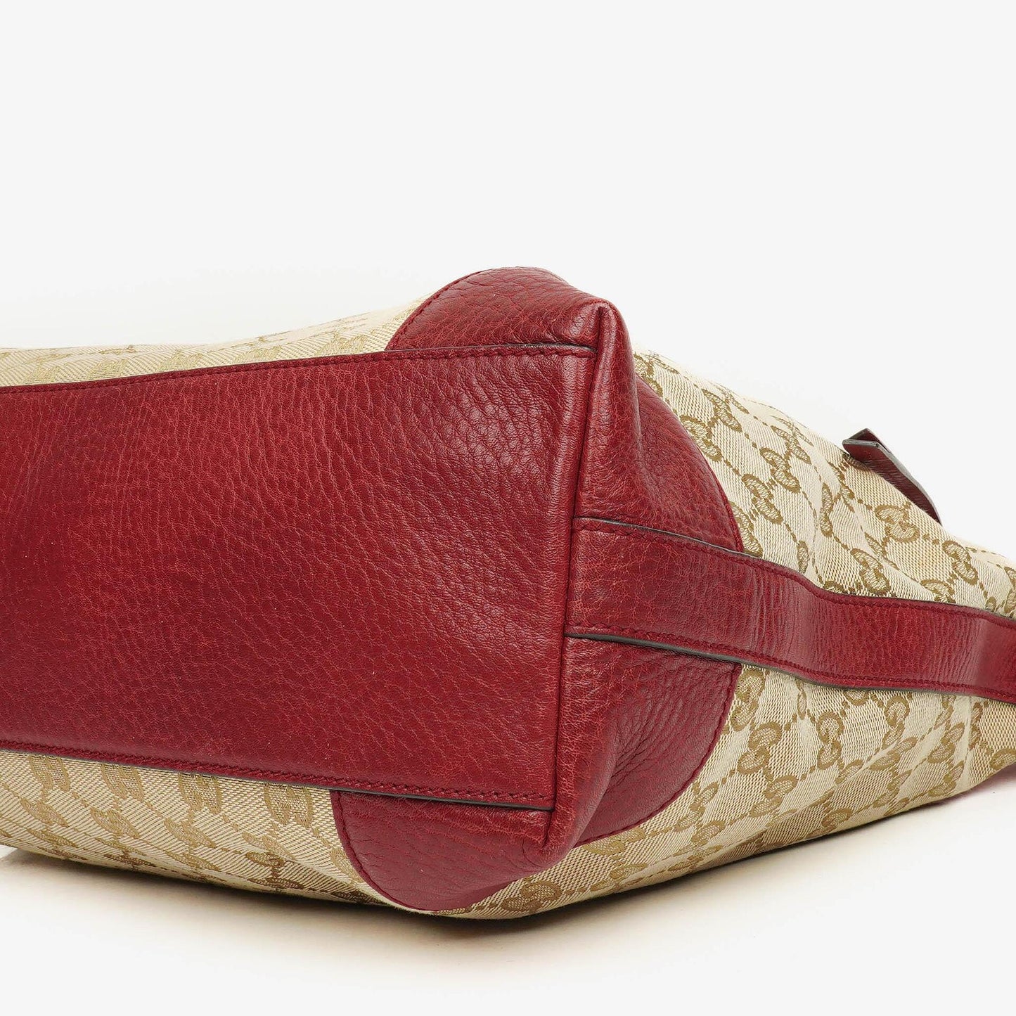Gucci Beige/Rot GG Canvas Miss GG Original Hobo-Tasche