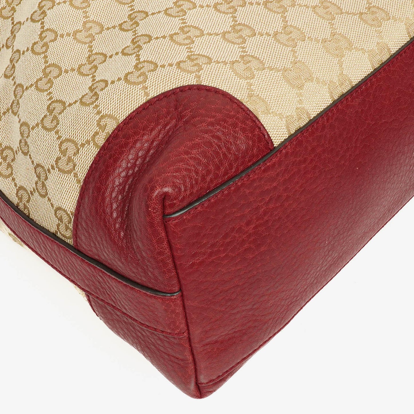 Gucci Beige/Rot GG Canvas Miss GG Original Hobo-Tasche