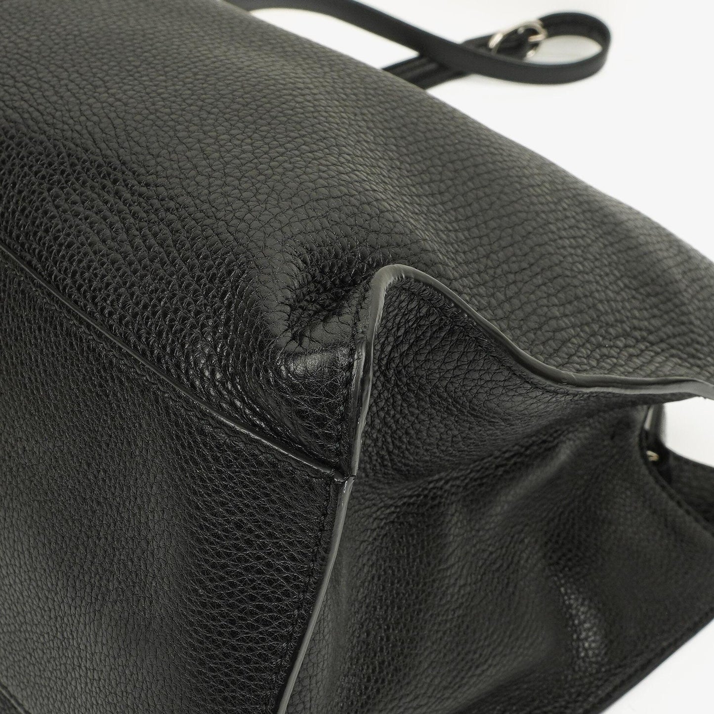 Gucci Bamboo Daily Shopper aus schwarzem Kalbsleder