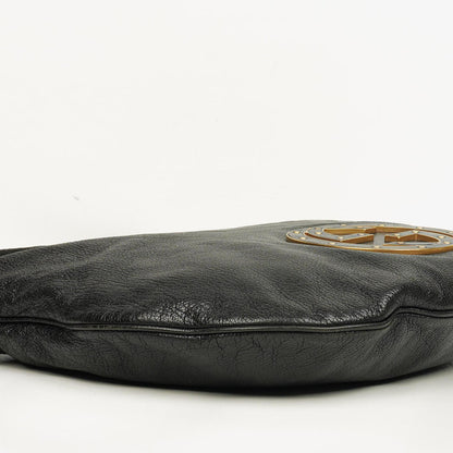 Gucci Blondie Schultertasche in Schwarz aus Leder mit GG Logo