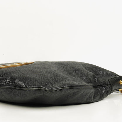 Gucci Blondie Schultertasche in Schwarz aus Leder mit GG Logo