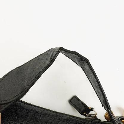 Gucci Blondie Schultertasche in Schwarz aus Leder mit GG Logo