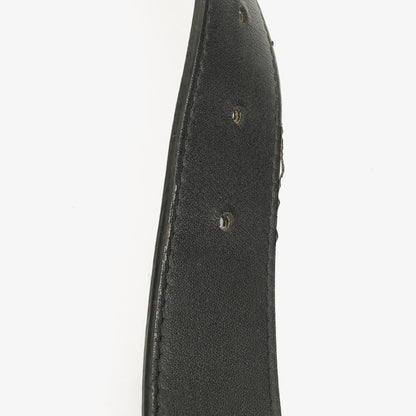 Gucci GG Marmont schwarze Bauchtasche aus Leder