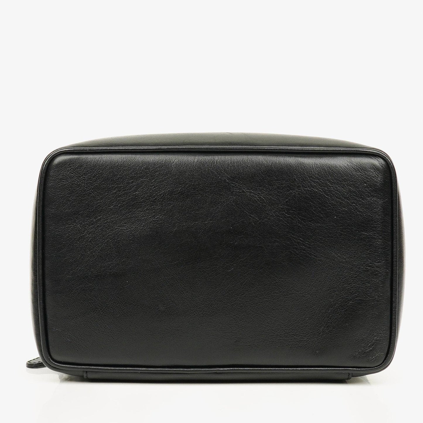 Gucci Horsebit Vanity Tasche aus schwarzem Leder