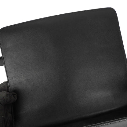 Gucci Schultertasche aus schwarzem Leder