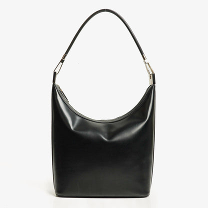 Gucci Schultertasche aus schwarzem Leder